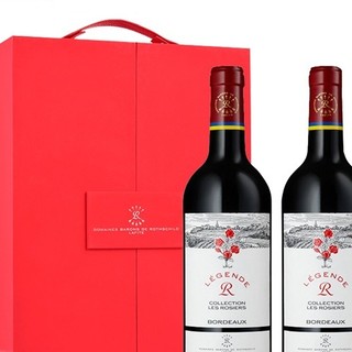 CHATEAU LAFITE ROTHSCHILD 拉菲古堡 经典玫瑰波尔多干型红葡萄酒 2瓶*750ml套装
