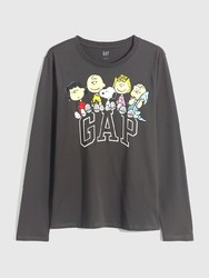 Gap 盖璞 女装|Gap x Snoopy史努比系列 纯棉长袖T恤