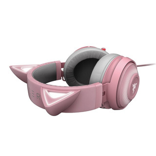 RAZER 雷蛇 北海巨妖 萌猫版 耳罩式头戴式主动降噪有线游戏耳机