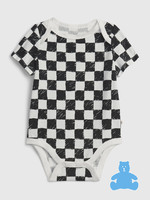 Gap 盖璞 婴儿|布莱纳系列 新生之选 印花短袖连体衣