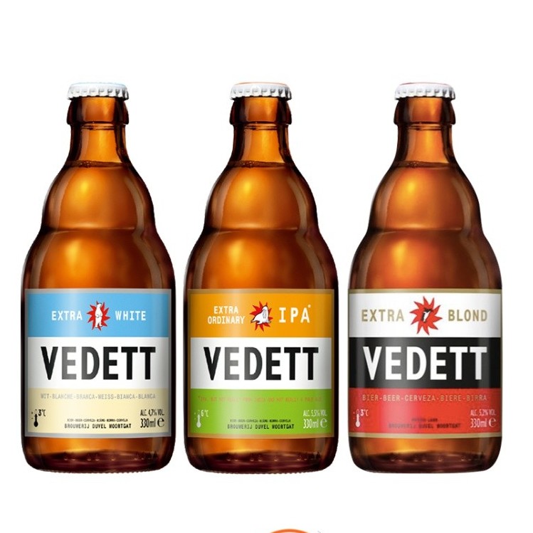 VEDETT 白熊 啤酒组合装 330ml*3瓶（白熊啤酒+海象IPA啤酒+海象IPA啤酒）