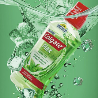 Colgate 高露洁 贝齿漱口水 清新茶健 500ml