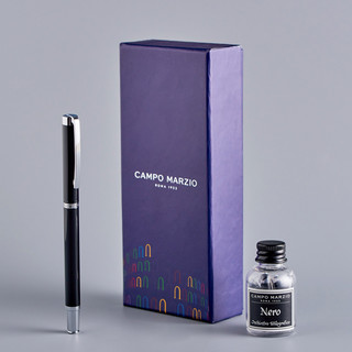 Campo Marzio 凯博 尤尼斯系列 钢笔 黑色 F尖 礼盒装