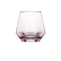 DANYU 丹语 玻璃杯 320ml*6 冰粉色