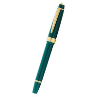 CROSS 高仕 钢笔 佰利轻盈金夹系列 绿杆金夹 F尖 书型笔墨礼盒装