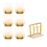 DANYU 丹语 杯具套装 7件套 琥珀色