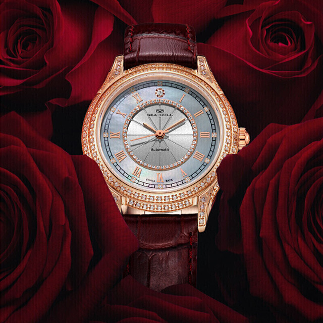 情人节好礼、年货大集：海鸥 大师系列 34毫米自动上链腕表 319.17.1103L