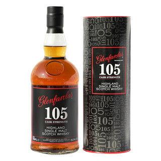 格兰花格 (Glenfarclas) 105圆桶 700ml 单一麦芽威士忌 苏格兰 原瓶进口洋酒