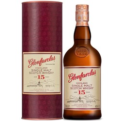 glenfarclas 格兰花格 15年 苏格兰斯佩塞 单一麦芽 威士忌 洋酒 700mL