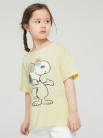Gap 盖璞 女童|Gap x Snoopy史努比系列 纯棉印花短袖T恤