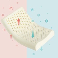 BABYGREAT 乳胶枕儿童枕头婴儿6个月定型枕1-3-6岁安抚枕宝宝枕头