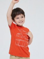 男童|纯棉时尚个性创意印花短袖T恤