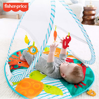 Fisher-Price 新生婴儿玩具0-1岁时尚轻便折叠健身器宝宝早教儿童