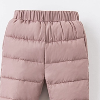 戴维贝拉 DBZ16329 儿童棉裤 灰粉色 66cm