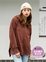 Gap 盖璞 女装|碳素软磨系列 徽标LOGO宽松法式圈织软卫衣2022春季新款