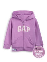 Gap 盖璞 幼儿|碳素软磨系列 徽标LOGO甜美法式圈织软卫衣