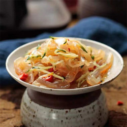 清鲜时光即食海蜇丝220g袋带调料包鲜脆海蜇皮夏季凉