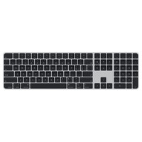 新色发售：Apple 苹果 妙控键盘 黑色（带触控ID、数字小键盘）