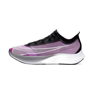 NIKE 耐克 Zoom Fly 3 男子跑鞋 AT8240-500 粉紫黑 45
