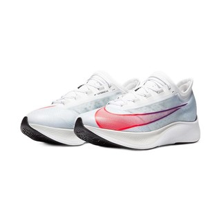 NIKE 耐克 Zoom Fly 3 男子跑鞋 AT8240-103 白色/紫粉渐变 44