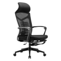 PLUS会员：SIHOO 西昊 M81C-101 人体工学电脑椅 黑色 网棉款