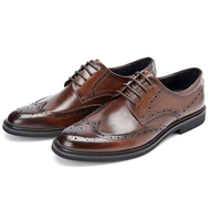 BeLLE 百丽 男士布洛克鞋 89183AM9 棕色 39