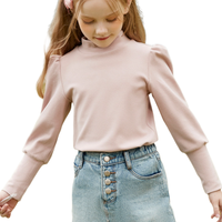 ASK junior JDDS7676F 女童打底衫 粉色 170cm