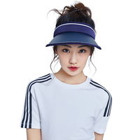 zauo 男女款遮阳帽 白边藏蓝