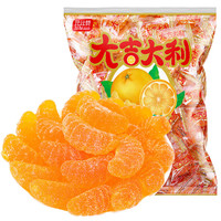 bi bi zan 比比赞 橘子软糖水果味500g