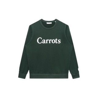 GXG X Carrots 男女款圆领卫衣 10D1310100A 绿色 L