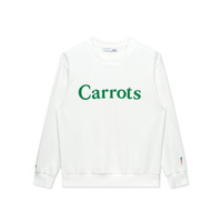 GXG X Carrots 男女款圆领卫衣 10D1310100A 白色 M