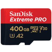 Prime会员：SanDisk 闪迪 Extreme Pro A2 UHS-I U3 V30 microSDXC 内存卡 400GB 170MB/s