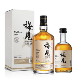 MeiJian 梅见 青梅酒组合装 青梅原味 750ml+330ml