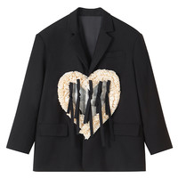 DIDDI MODA 女士小西装外套 k5760 黑色 M