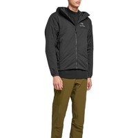 ARC'TERYX 始祖鸟 ASCENT攀岩系列 Atom LT Hood 男子运动棉服 10251202 黑色 S