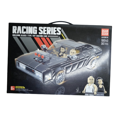QUANGUAN 全冠积木 赛车系列 100143 道奇 1970