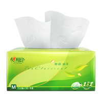 心相印 茶语丝享系列 抽纸 3层*150抽*8包(190*132mm)