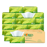 心相印 茶语丝享系列 抽纸 3层*110抽*72包(190*132mm)