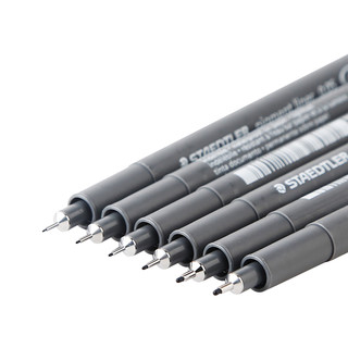 STAEDTLER 施德楼 308 SB6P 针管笔套装 6支装