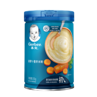 Gerber 嘉宝 胡萝卜营养米粉婴儿辅食好消化易吸收 250g*2