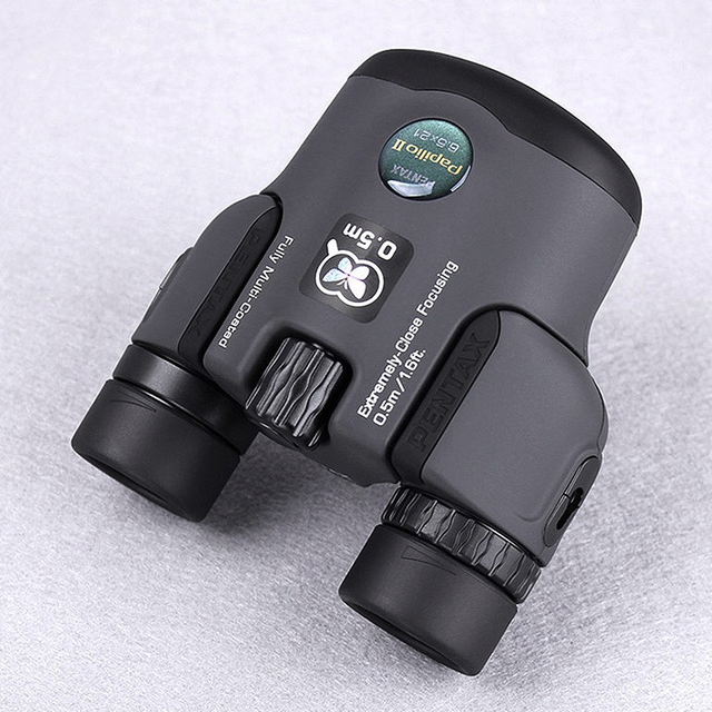 PENTAX 宾得 虫虫镜Papilio II 双筒望远镜 黑色 6.5x21