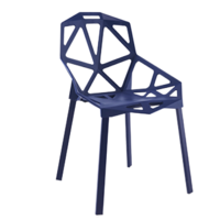 PLUS会员：百思宜 铁艺塑料餐椅