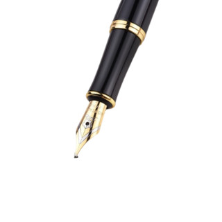 MONTAGUT 梦特娇 钢笔 超越系列 磨砂黑金夹 0.5mm 单支装