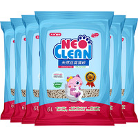 NEO CLEAN 天净 原味豆腐猫砂 6L*4包+猫咕噜罐 85g*4罐