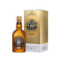CHIVAS 芝华士 Regal）12年15年18年 苏格兰调配型威士忌进口洋酒 海外原装 芝华士XV15年 1000ml-有码
