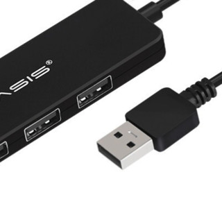 acasis 阿卡西斯 AB-L USB2.0集线器 一分四 0.2m 黑色