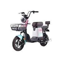 哈啰 QQ系列 电动自行车 TDT-172Z 48V20Ah锂电池 蒂芙尼蓝/桃叶粉