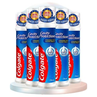 Colgate 高露洁 卓效防蛀牙膏 130g*5