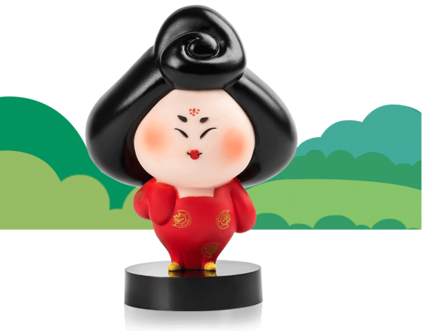 陕西历史博物馆唐妞手办小摆件91115cm呆萌可爱桌面摆件