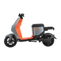 Yadea 雅迪 DE2 电动自行车 TDR2467Z 48V24Ah锂电池 灰色/橙色 炫彩尾箱版